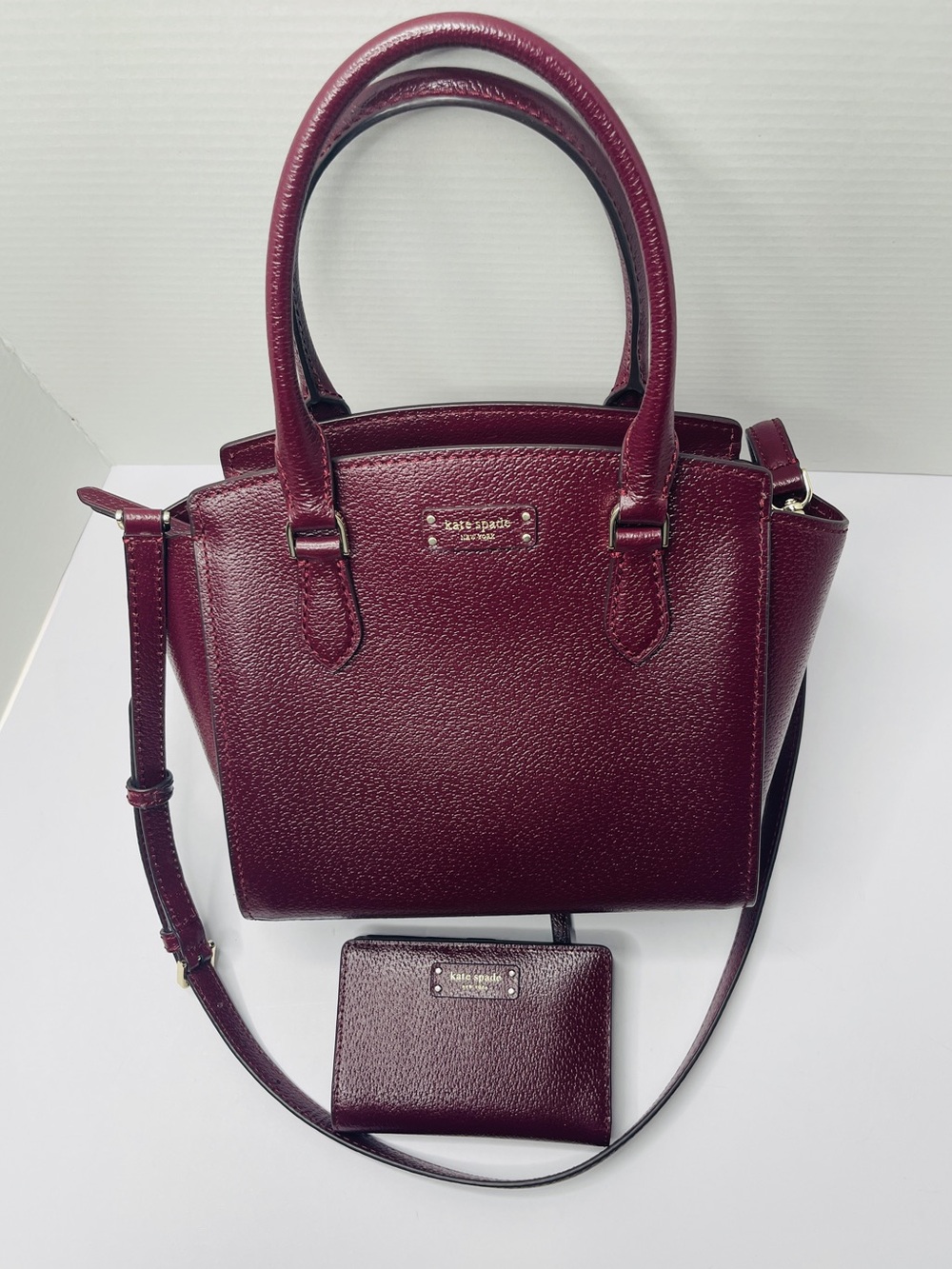 Kate Spade Jeanne Small Satchel and wallet